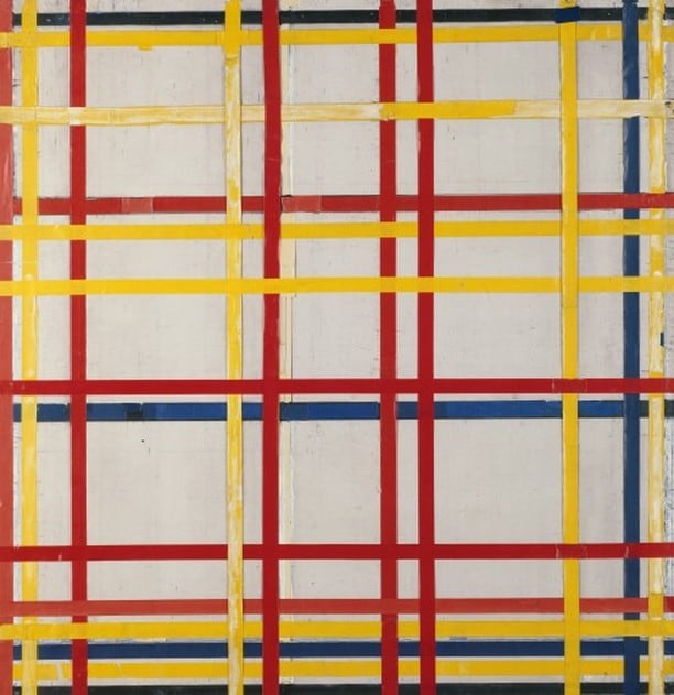 “New York City 1” de Piet Mondrian, 1941