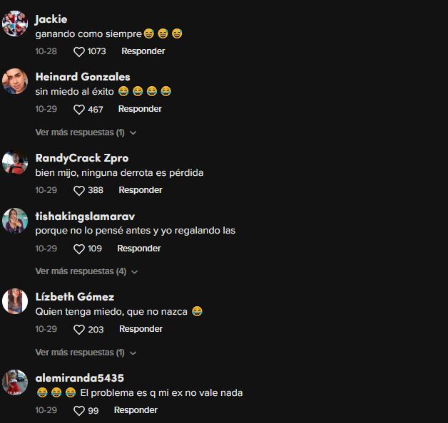 Reacciones al joven que vendió ropa de su ex