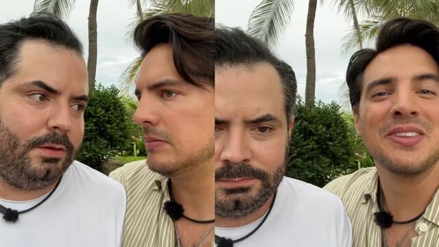 Vadhir Derbez y José Eduardo Derbez en Puerto Escondido preparan “algo” para Prime Video y ViX