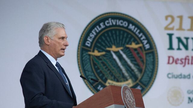 Miguel Díaz-Canel en México