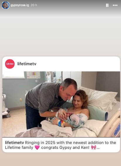 Gypsy Rose Blanchard confirma nacimiento de su hija