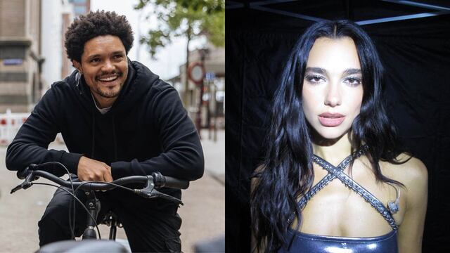 Trevor Noah y Dua Lipa