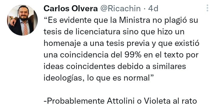 Comentarios de plagio