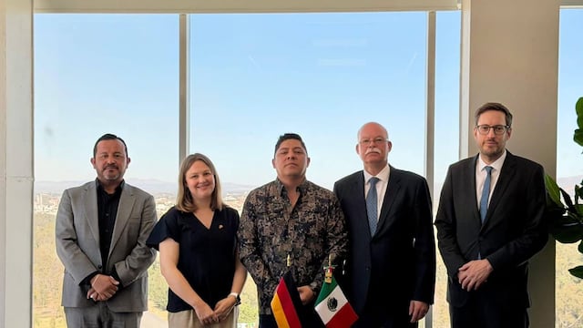 Ricardo Gallardo impulsa cooperación con Alemania en inversión, innovación y desarrollo sostenible