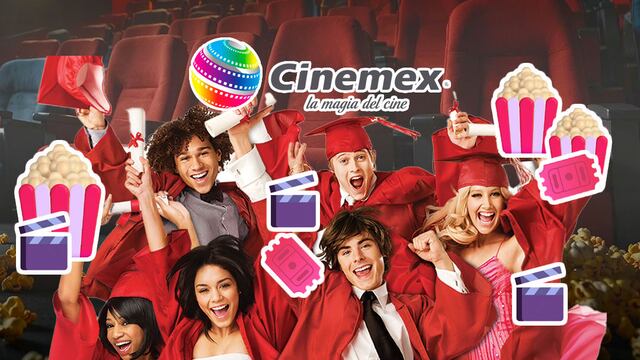 Palomera de High School Musical 3 en Cinemex