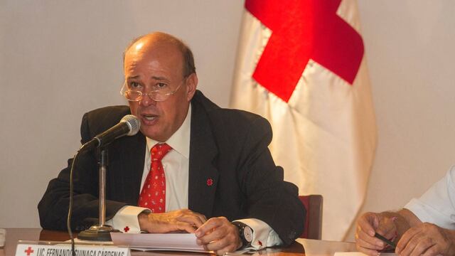 Fernando Suinaga. Recaudación en Cruz Roja.