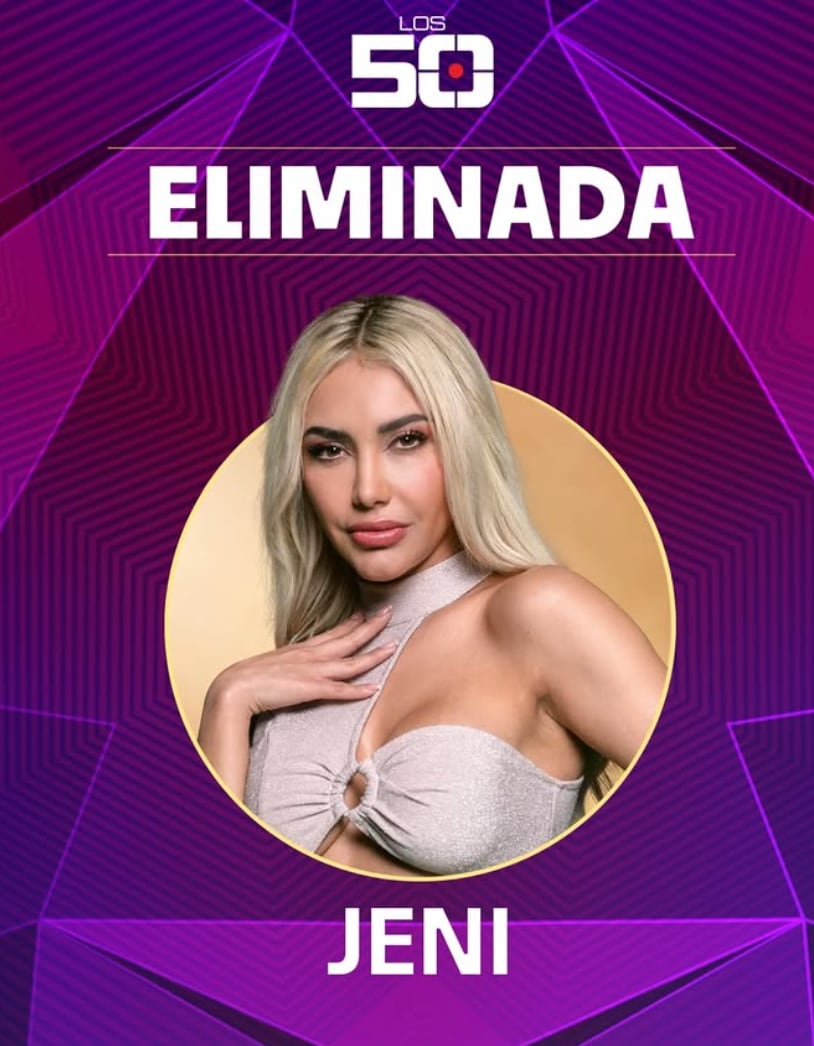 Eliminada de Los 50 de Telemundo