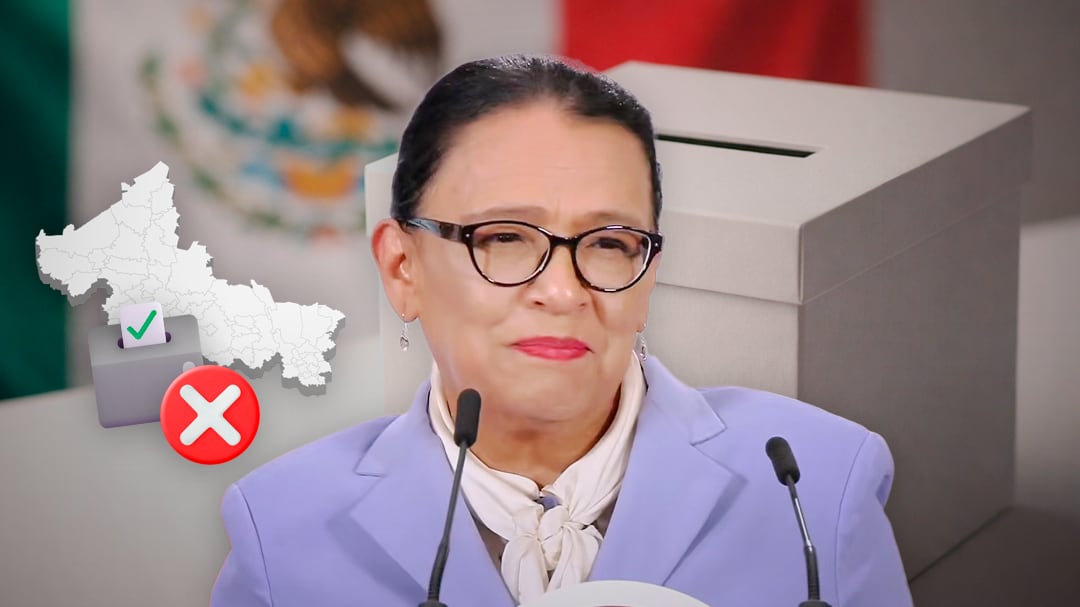 Rosa Icela Rodríguez esquiva pregunta sobre candidatura en San Luis Potosí