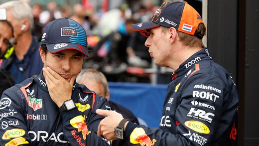 ¡Con el Viejo Sabroso no! Max Verstappen revienta a reportero que quiso perjudicar a Checo Pérez