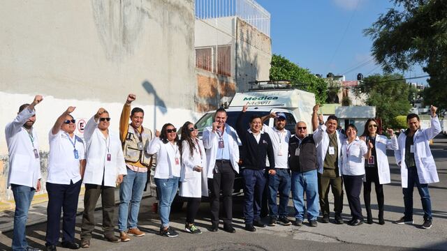 Cuatro ambulancias de CRUM salieron a Hidalgo para atender a las personas afectadas