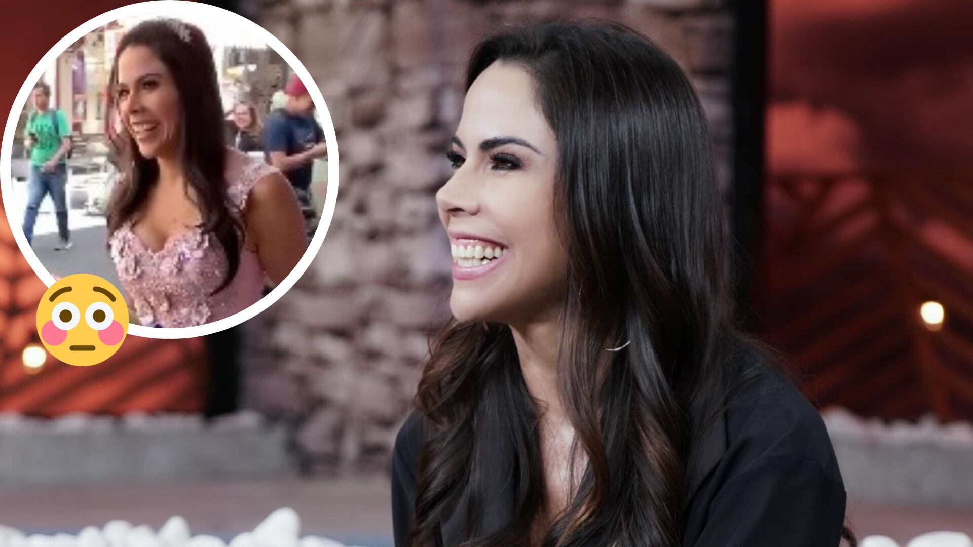 El video de Paola Rojas vestida de quinceañera revive; la conductora revela que se la pasa mejor a sus 48 años que a los 15 años