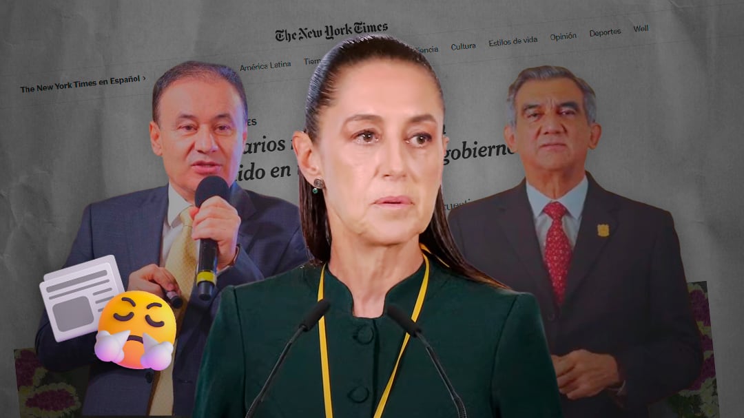 Sheinbaum critica nota de The New York Times sobre Durazo y Villarreal
