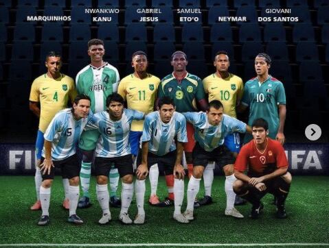 11 FIFA en Juegos Olímpicos