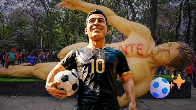 Reparan esculturas afectadas por protesta de la CNTE rumbo al Mundial 2026
