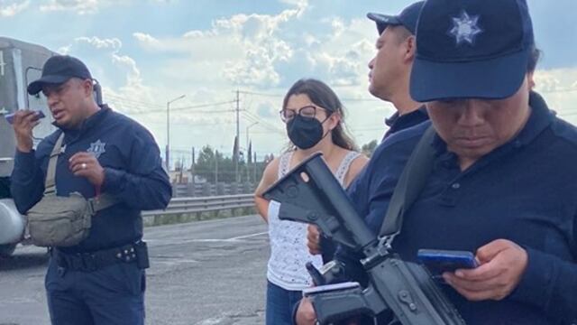 Estefanía Veloz denunció a policías de Puebla