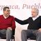AMLO y Sergio Salomón refrendan trabajo conjunto para consolidar 4T en Puebla