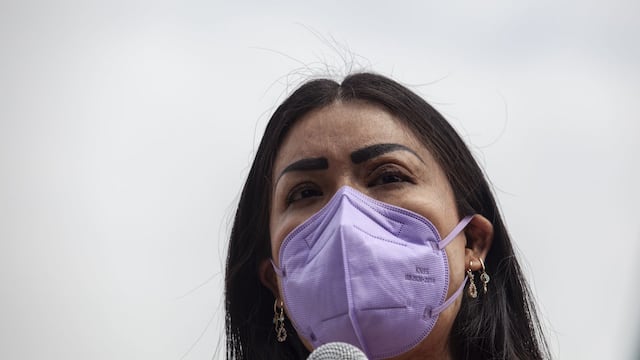 María Elena Ríos, activista y sobreviviente de ataque con ácido.