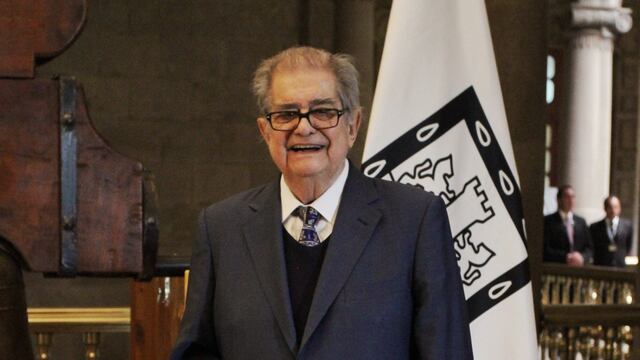 Miguel León Portilla en 2016.