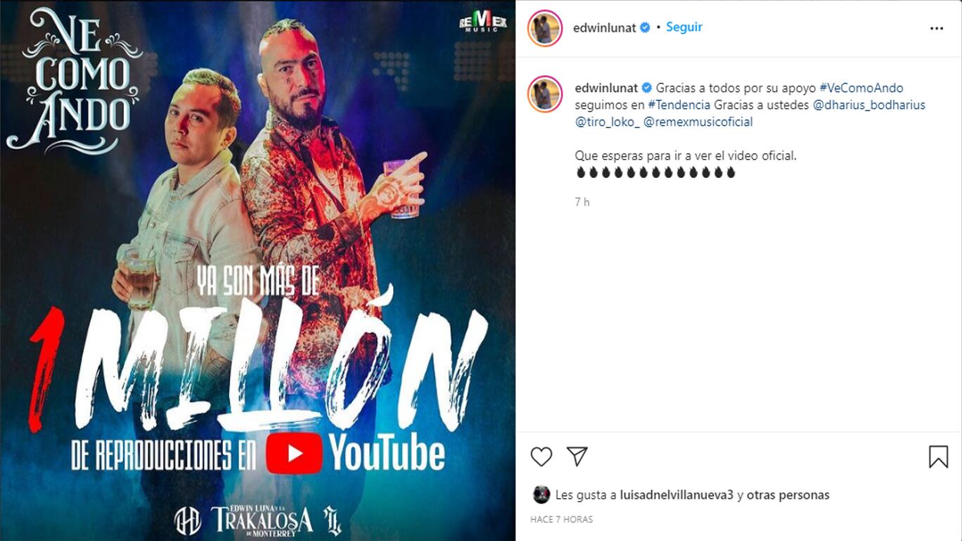 Edwin Luna, Ve Como Ando