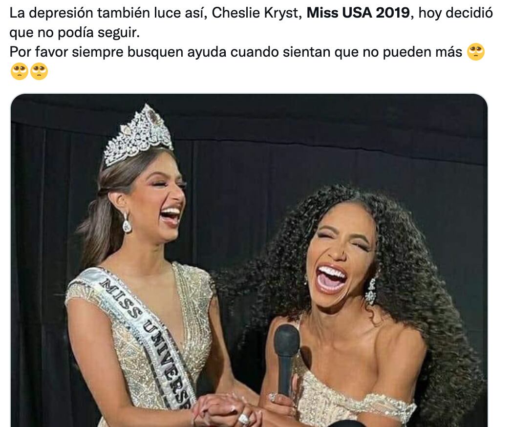 Reacciones a la muerte de Cheslie Kryst
