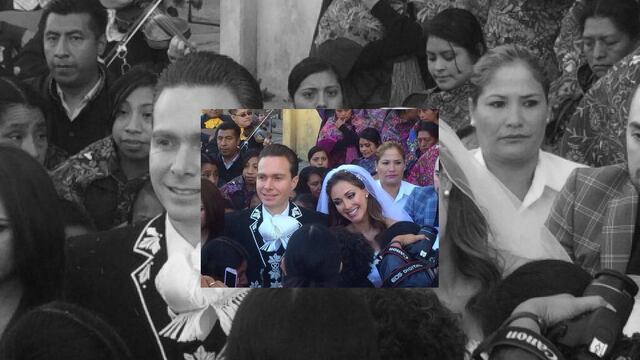 Manuel Velasco y Anahí se dieron el 'sí' en el altar