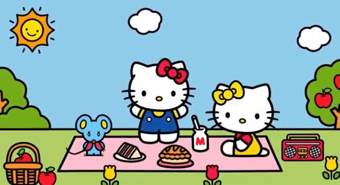 Capítulo Hello Kitty se va a la playa con su familia por Día de Planificar tus vacaciones