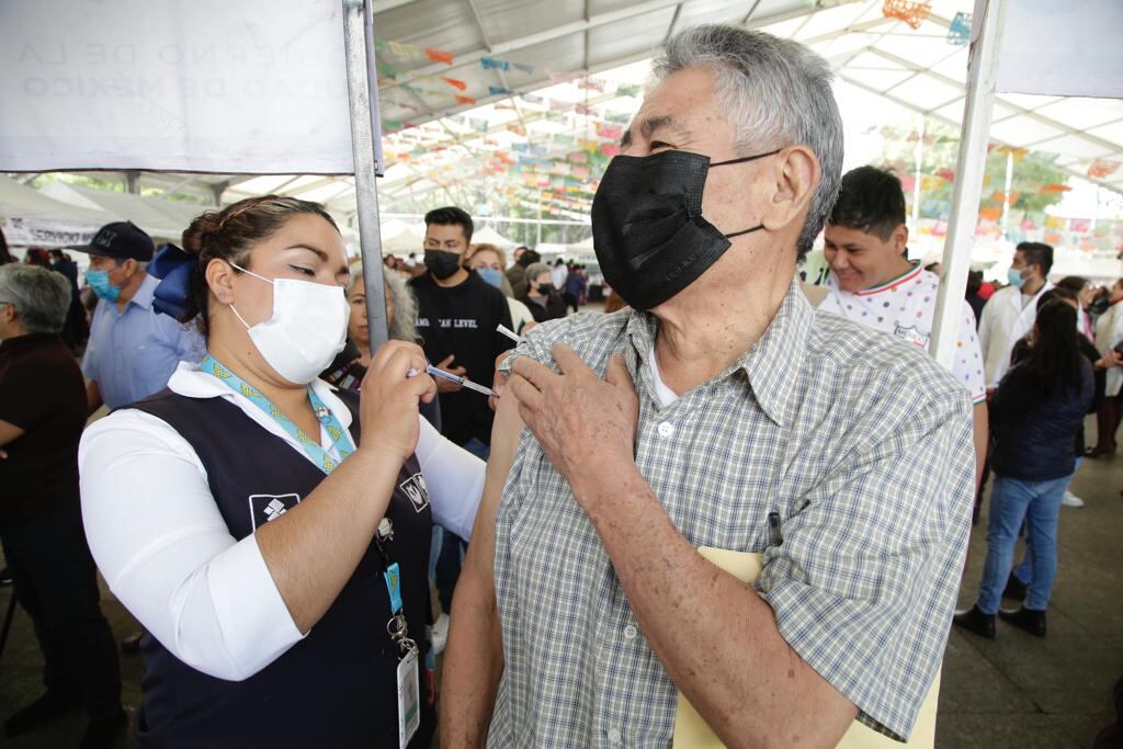 Vacunación contra influenza y Covid-19 en la CDMX