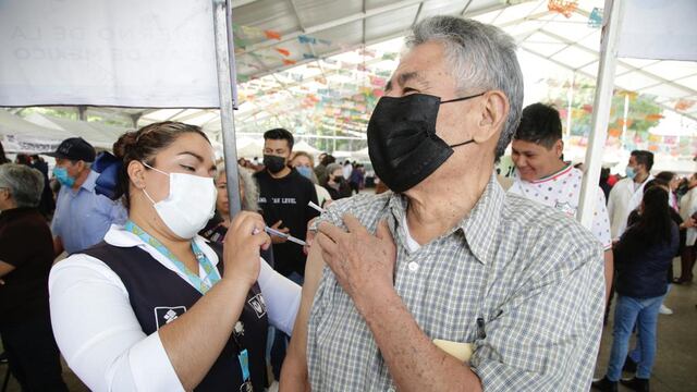 Vacunación contra influenza y Covid-19 en la CDMX