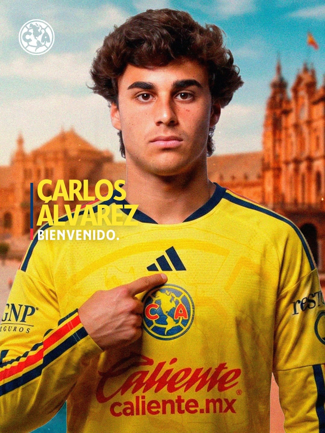 Carlos Álvarez es el refuerzo estelar del América