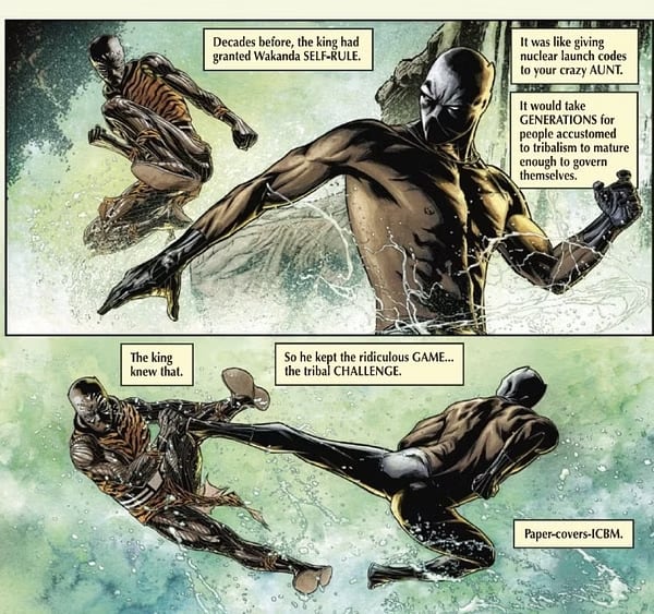 Ketema, hijo blanco de T'Challa y nuevo Black Panther