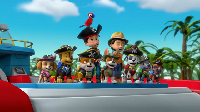 Paw Patrol y animales hipnotizados