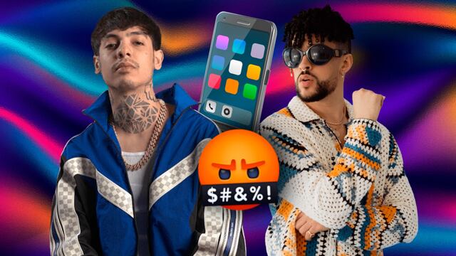 Natanael Cano aplica la de Bad Bunny y arroja el celular de una fan