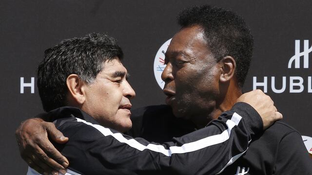 Maradona y Pelé