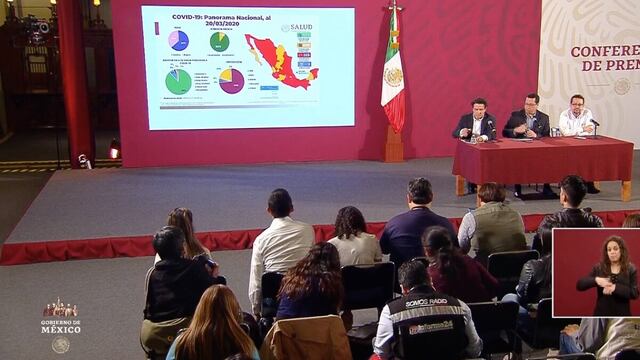 Conferencia de la SSa sobre el Covid-19