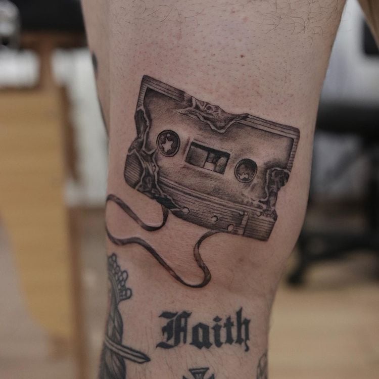 Tatuaje que se hizo el sugar de Daniela Rodrice