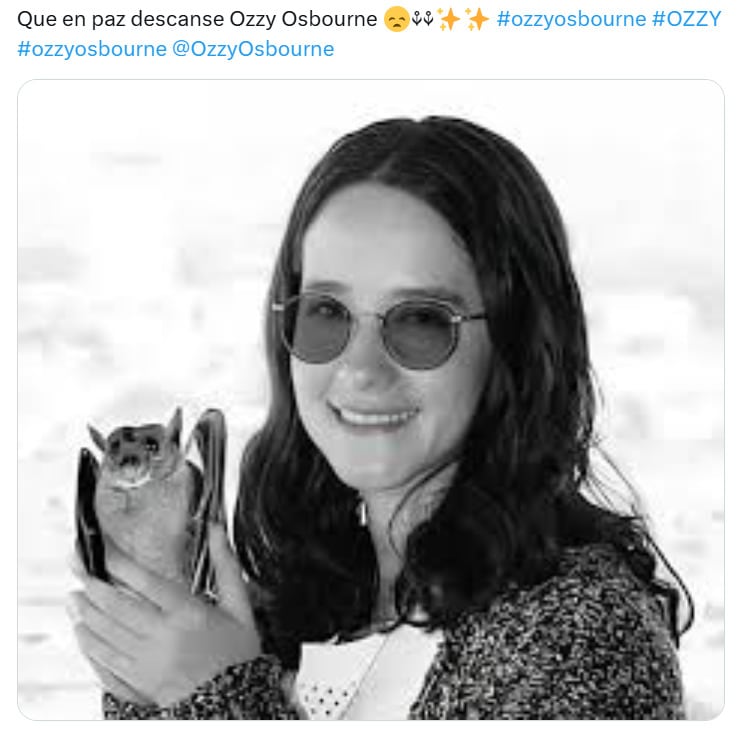 Memes despiden a Ozzy Osbourne, el legendario líder de Black Sabbath