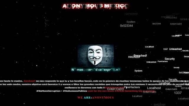 Hackeo a la Condusef