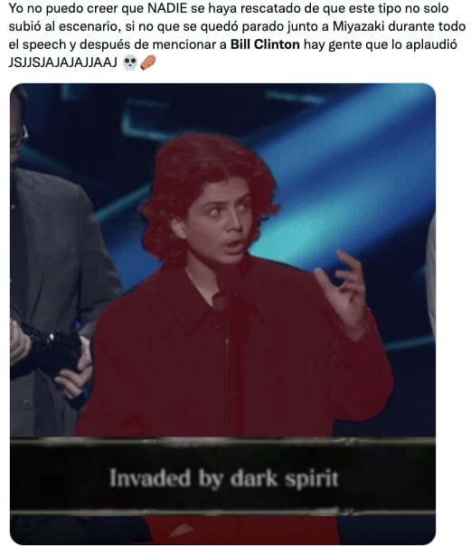 Memes de Bill Clinton y Elden Ring explotan tras The Game Awards 2022