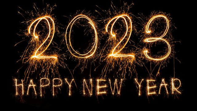 Inicia la llegada del 2023 y bye 2022.
