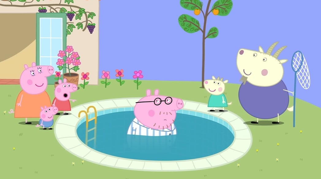 Peppa Pig toma vacaciones bajo el Sol