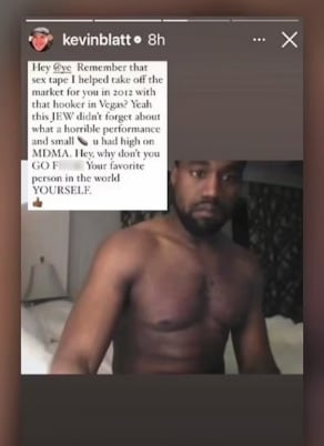 Supuesto video sexual de Kanye West