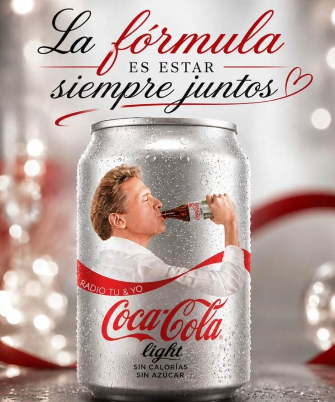 Supuesta lata de edición especial de Coca-Cola con Luis Miguel