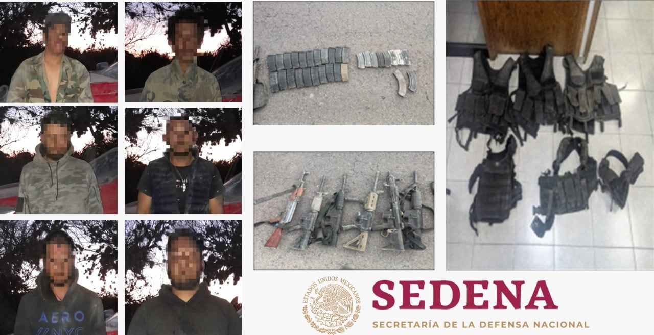 Detención encabezada por la Sedena en San Luis Potosí