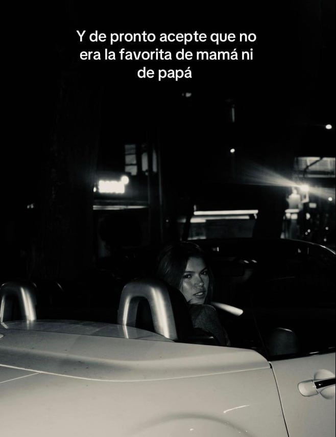 Valentina Gilabert asume no ser la favorita de sus papás.