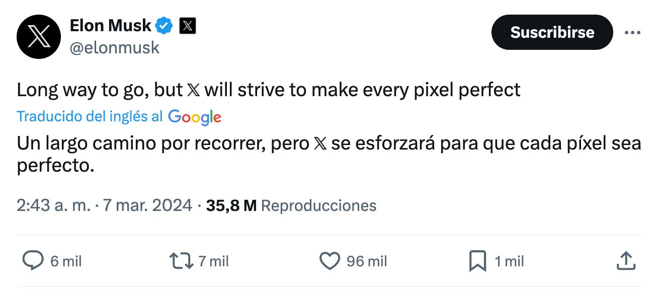 Elon Musk planea que el rediseño de X sea más minimalista