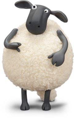 Nuts, personaje de Shaun, el cordero