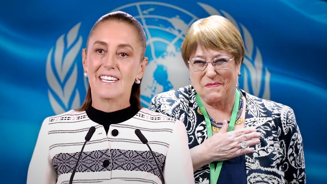 Sheinbaum respalda candidatura de Michelle Bachelet para la ONU