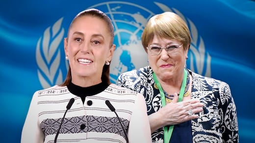 Sheinbaum respalda candidatura de Michelle Bachelet para la ONU