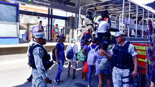 Operativo de seguridad en Acapulco