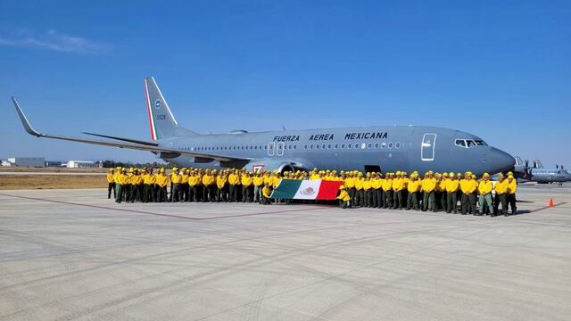 Avión de la Fuerza Aérea Mexicana con militares y rescatistas ya aterrizó en Turquía